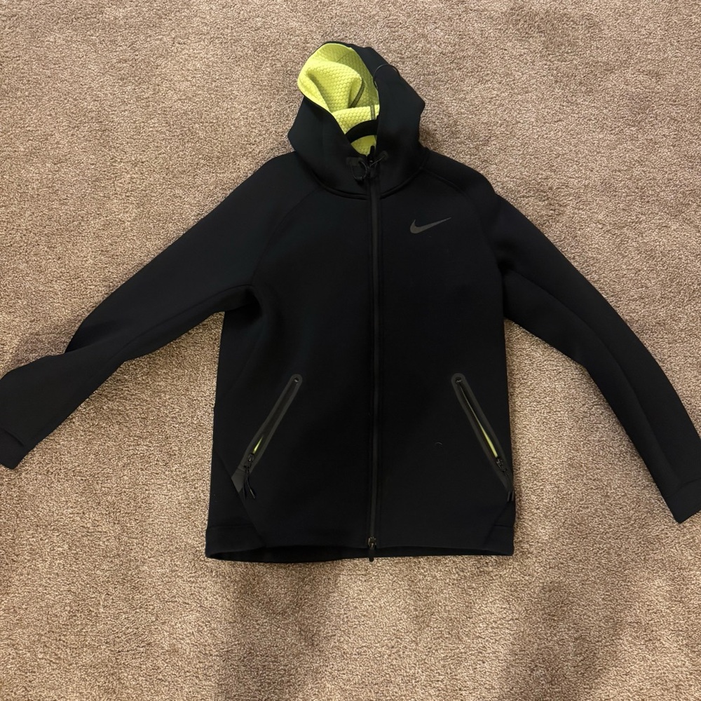 Nike Black Jacket with Neon Accents